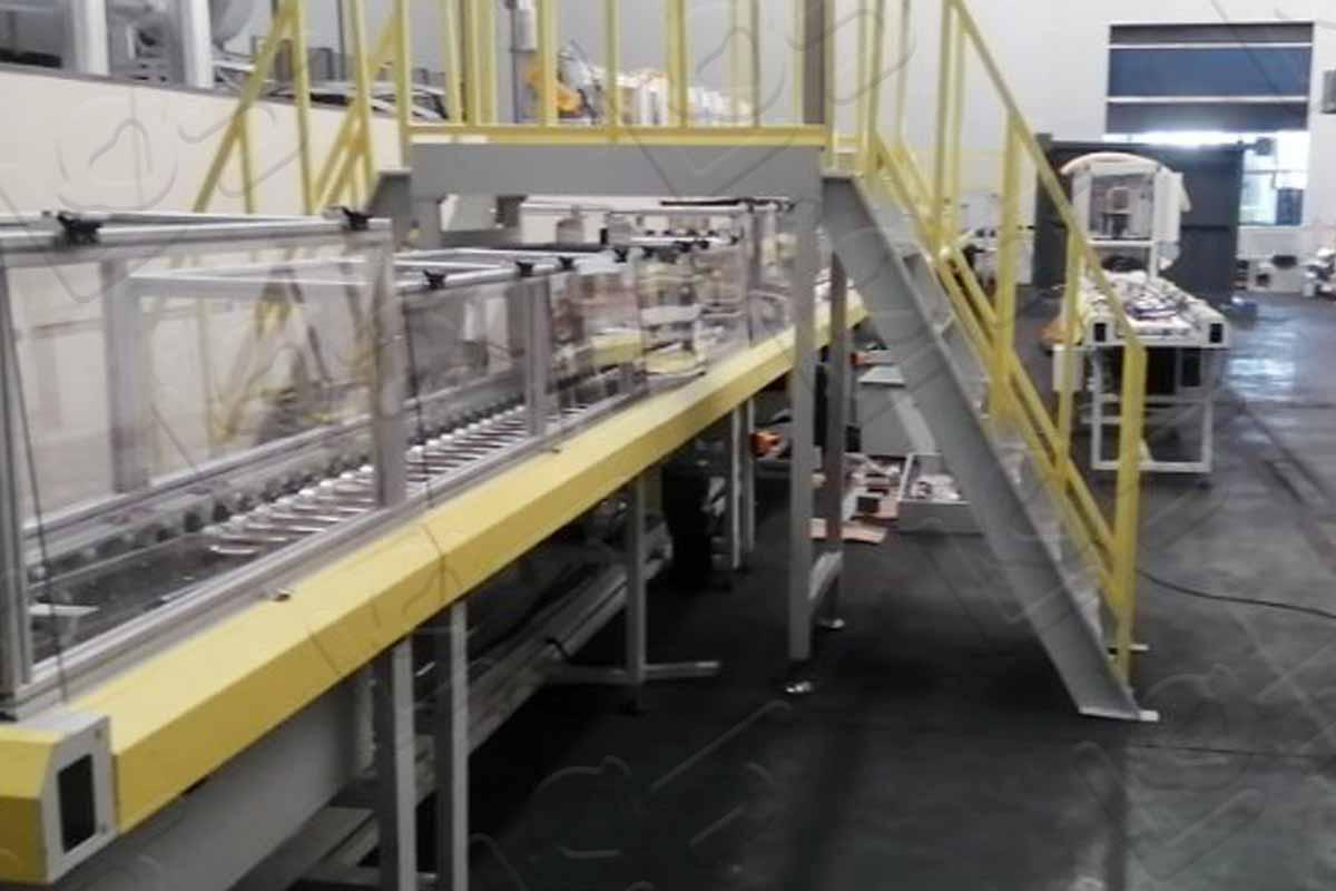 鋰電窯爐外軌自動循壞線